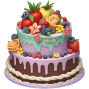 Cake sticker