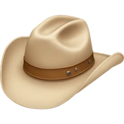 cowboy hat sticker