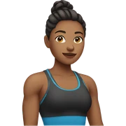 Gym woman sticker