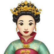 Une reine Chinoise sticker