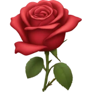 Rose sticker