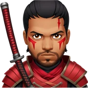 Battle-Ready Samurai sticker