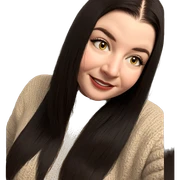 smiling girl in cozy sweater sticker