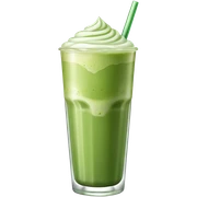 Iced matcha latte sticker