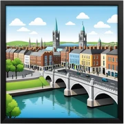 Dublin Ireland  sticker