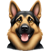german shepherd sticker