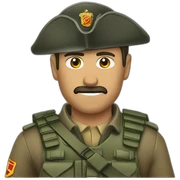 Soldado español sticker