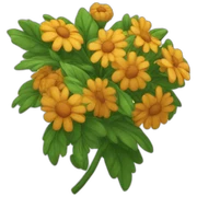 zinna patch sticker