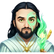 Celestial Sage sticker