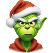 Grinch sticker