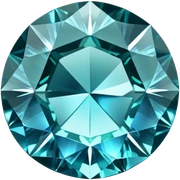 Realistic, 3D rendering, sparkly, Gemstone Musgravite sticker