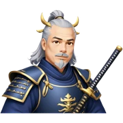 Samurai Strategist sticker