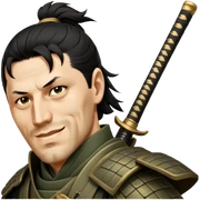 Ancient Samurai sticker