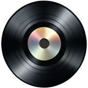 Vinyl record  sticker