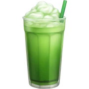 Iced matcha drink  sticker