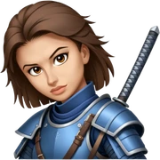 Samurai Defender sticker