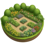 Garden sticker