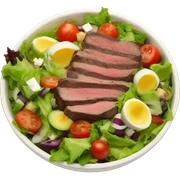 steak salad bowl sticker