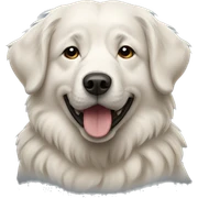 Pyrenees dog  sticker