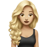 Blonde woman brunette woman kiss sticker