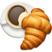 Croissant sticker