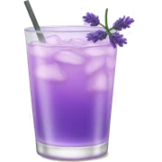 Lavender drink sticker