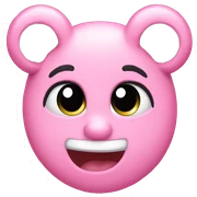 Pink hart  sticker