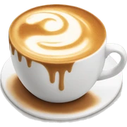 latte sticker