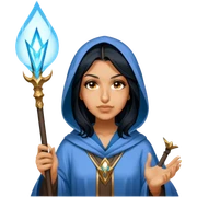 Veiled Spellcaster sticker
