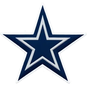 Dallas cowboys  star logo sticker