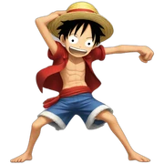 monkey d luffy dancing sticker