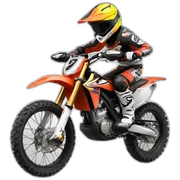 Moto cross sticker