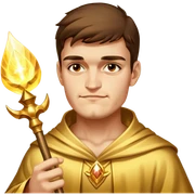 Golden Arcanist sticker