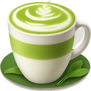 Matcha latte  sticker