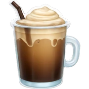 Iced coffee sticker