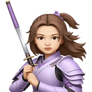 Gentle Samurai sticker