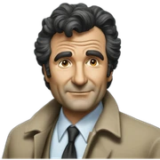 Detective Columbo Peter falk sticker
