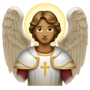 Orthodox Icon archangel  sticker