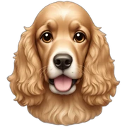 cocker sticker