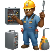 Furnace repair technician  sticker