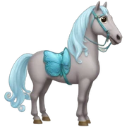 fairy godmother horse sticker