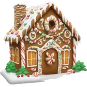 gingerbread house sticker