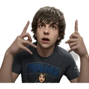 realistic girl meme t-shirt sticker