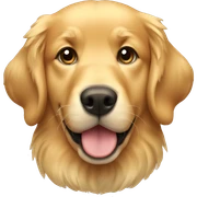 golden retriever  sticker