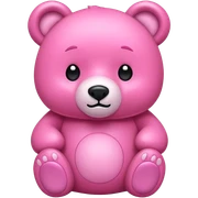 Oso rosa sticker