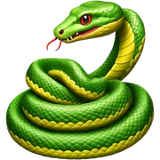 Snake sticker