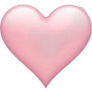 Light pink heart sticker