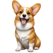 Corgi sticker