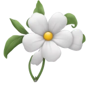 Flower sticker