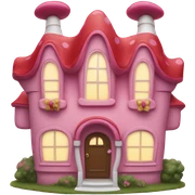 Minnie Mouse house sticker